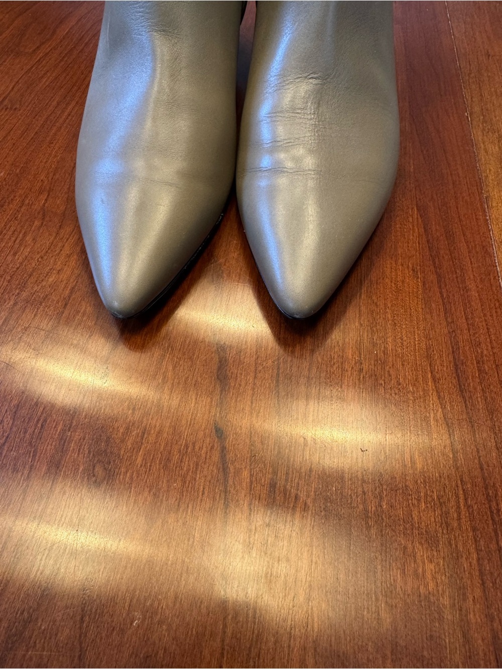 THE ROW Gray Ankle Boot - Picture 4 of 7
